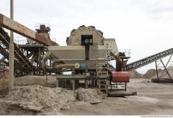 Photo Textures of  Gravel Mining Machine